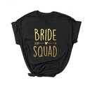 Tričko Team Bridal Letters Summer Bottoming Shirt