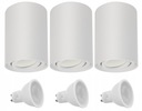 3x POVRCHOVÉ HALOGÉNOVÉ BODOVÉ LED SVETLO + GU10