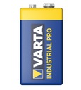 Batéria Varta Industrial Pro 9V, 6LR61, 6F22 PP3 - 5 ks.