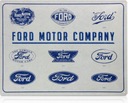 SIGN FORD LOGO EVOLUTION ORIGINÁL