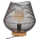 ČIERNA STOLNÁ LAMPA LOFT štýl 28 cm Atmosphera