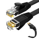 Ugreen plochý LAN Ethernet kábel Kat. 6 15m Patchcord čierny