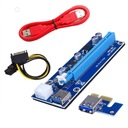 Riser rev 006C USB 3.0 PCI-E 1x-16x 6PIN SATA