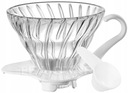 Odkvapkávač Odkvapkávač sklenený infuzér HARIO V60-01 White