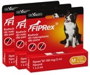 Fiprex Drops pr. psy M 10-20kg KIT na 3 mesiace