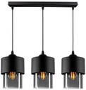 MODERNÉ SKLENENÉ STROPNÉ ZÁVESNÉ LOFT LED LAMP