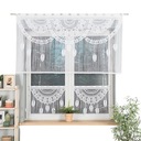 Macrame Jacquard záves 160x90 boho obývačka kuchyňa