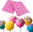 SILIKÓNOVÁ FORMA NA LOLLIES CAKE POPS ZMRZLINOVÉ CUKROVINKY + TYČINKY