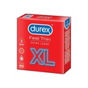 Durex Feel Thin XL kondómy 3 ks