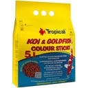 Tropické krmivo Koi&Goldfish Color pre kapry v rybníkoch, 5L