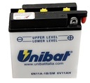 BATÉRIA UNIBAT 6N11A-1B 11Ah 6V