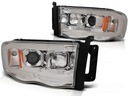 PREDNÉ SVETLOMETY DODGE RAM 02-06R LED TUBE LIGHT CHROM