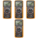 4x Merací digitálny multimeter Tester napätia Tester