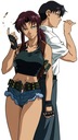 Anime Manga Black Lagoon Plagát bl_065 A2 (vlastné)