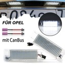 2 LED Kennzeichenbel<wbr>euchtung Für Opel Astra J