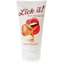 LICK IT MASÁŽNY GÉL CELÉHO TELA, ČOKOLÁDA 50 ml