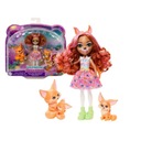 Sada bábik Enchantimals Filigrán Fox LISIA Rodzinka Perk ZA5106 Mattel