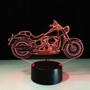 3D LED NOČNÁ LAMPA MOTOR CLASSIC DARČEK NA DIAĽKOVÉ OVLÁDANIE