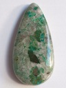 FUSIMA Cabochon chryzokol ~4,5x2,2 cm č.3