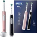 ELEKTRICKÁ ZUBNÁ KEFKA SÉRIE ORAL-B PRO 1 DUO BALENIE RUŽOVÁ ČIERNA