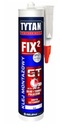 RÝCHLOMONTÁŽNE LEPIDLO TYTAN GT FIX2 290ML BIELA