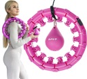 DrFit hula hoop s fitness spevňujúcim závažím