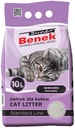 Podstielka pre mačky Super Benek Lavender 10L ružová