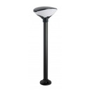 Moderná záhradná lampa, antracit, 119 cm