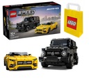 LEGO SPEED 10+ AUTO MERCEDES DVE AUTÁ MERCEDES AMG G63 A SL63 76924