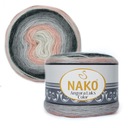 Nako Angora Luks Farebná priadza 81916 150g/810m