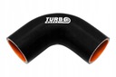 90 stupňové koleno TurboWorks Pro Black 57 mm