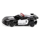 1545 Vozidlo Policajný Chevrolet Corvette ZR1 siku 8c