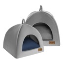 Recobed Velourove Grey S Dog House House