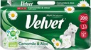 TOALETNÝ PAPIER ZAMATOVÝ HAMAMILE & ALOE 8 ROLČIEK