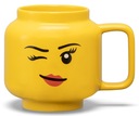 Keramický hrnček s veľkou hlavou LEGO - Girl (Eye) 530 ml