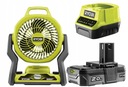 RYOBI VENTILÁTOR BATÉRIOVÝ VENTILÁTOR RF18 +2Ah