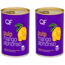 Mangová dužina Alphonso 99,9% mango Set 2 x 450g