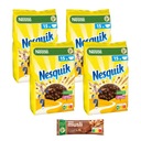 Nestlé Nesquik Raňajkové cereálie 4x 450g + ZDARMA