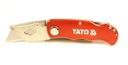 Nôž s lichobežníkovou čepeľou 61x33mm Yato YT-7532