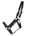 Qhp Deluxe Halter Color – čierna (Veľkosť: Cob)