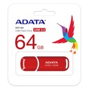 Pendrive Adata UV150 64 GB USB 3.2 červený