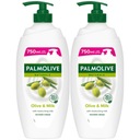 Palmolive Naturals Olive & Milk krémový sprchový gél 2x750ml