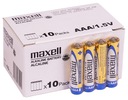 100x ALKALICKÁ BATÉRIA 1,5V MAXELL LR03 AAA