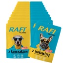 Rafi Classic Wet krmivo pre psov Mix príchutí VRECKO 20x400g