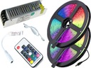 SET RGB 10M 300 LED páska s rádiovým diaľkovým ovládaním 5050