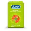 DUREX AROUSER rebrované kondómy 18 kusov