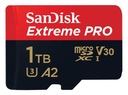 SANDISK MICROSD KARTA 1TB CL10 ADAPTÉR 4K GOPRO