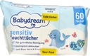 Babydream vlhčené obrúsky 12 x 60 ks 720 ks