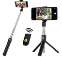 Selfie stick 3v1 statív statív Bluetooth diaľkové ovládanie