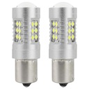 LED ŽIAROVKY 1156 P21W BA15s 12V/24V VÝKONNÝ KANBUS